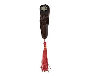 KOBONA Compteur numérique avec perles de Bouddha, compteur électronique à doigt, compteur de prière islamique pour musulmans, compteur LCD numérique électronique, outils de décompression avec pompon