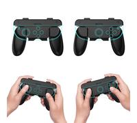 KOBONA Poigres à main pour Switch 2 Adaptateur de poignée de maîtrise du support de support de contrôleur de manche Joy-Con confortable
