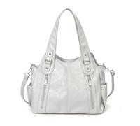 KOBONA Sac de Cours Lycée Université Femme Rétro en Cuir PU