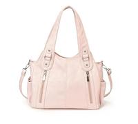 KOBONA Sac de Cours Lycée Université Femme Rétro en Cuir PU