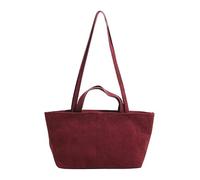 KOBONA Suede Handbag: This women's casual hobo bag features a suede surface with a soft, delicate texture and a sturdy, wear-re-sistant structure