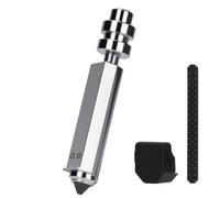 Kobra X Combo Quick-Swap Buse en acier trempé 0,6 mm pour têtes d'impression haute vitesse avec couvercle en silicone et raclette de buse, compatible avec imprimante 3D Anycubic Kobra X Combo