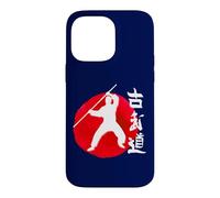 Kobudo Costume de Combattant Japonais pour Arts Martiaux Coque pour iPhone 14 Pro Max