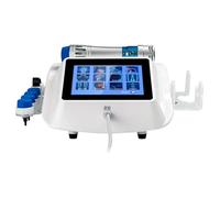 KOCAN Appareil de thérapie par ondes de choc électromagnétiques, 12 modes de fonction, appareil professionnel de soulagement de la douleur avec écran tactile, 10 têtes de massage, énergie réglable 5