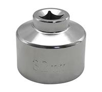 KOCAN Douille De Filtre À Huile De 32 Mm,Douille de filtre à huile 32 mm, clé de filtre à huile à profil bas de remplacement pour VW, GM, Audi, Polaris, Ecotec, TDI