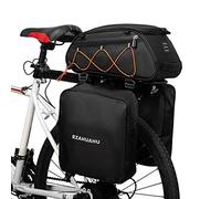KOCAN Sac de Porte-vélos 3 en 1 Coffre Isotherme vélo avec 2 Sacs Suspendus Latéraux Bagages Sacoche Bandoulière