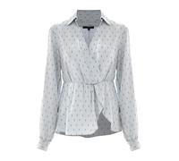 Kocca Blouse avec boucle à la taille pour femme Modèle: Philo, vert, X-Large