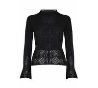 Kocca Maillot élégant avec détails perforés pour femme. Modèle : Poète, Noir , Small
