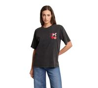 Kocca - T-shirt graphique en coton pour femme : P26PTS8612ABUN0000, Noir , Small