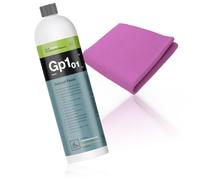 Koch Chemie Gelcoat Finish Kit de Polissage 1 l avec Chiffon de Polissage en Microfibre pour Bateau à Voile