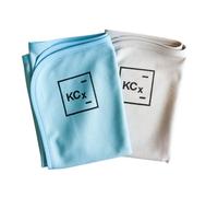 KOCH CHEMIE - Pro Glass Towel - X2 - Blue/Grey - 60x40cm