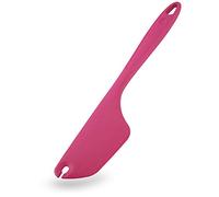 Kochblume Grattoir multi-usages | Silicone de qualité supérieure | Résistant à la chaleur | Passe au lave-vaisselle | Avec découpe pour les restes de pâte sur les crochets pétrissants | 31 cm |