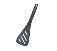 Kochblume Spatule fendue design L | Silicone de qualité supérieure et sans BPA | Résistant à la chaleur | Passe au lave-vaisselle | 30 cm | Couleur : anthracite