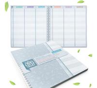 KOCHDIALOG 1 agenda pratique 2027 avec 15 minutes d'intervalle, 2 colonnes/jour de cabinet médical, agenda pratique extra large, 33 x 30 cm (2027)