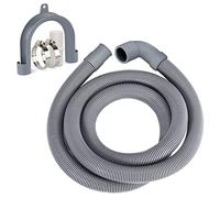 Kochenty Machine à laver - 2,5 m - Rallonge de vidange pour machine à laver, lave-vaisselle, sèche-linge