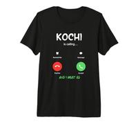 Kochi Appelle et Je Dois Aller en Inde T-Shirt Haut de Gamme