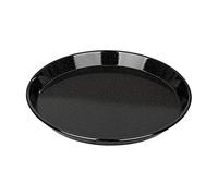 Kochstar K70011232, Plat à Four Rond pour Tarte, Pizza, Quiche, Tourtière, Acier Émaillé Ø 32 x 3cm, Noir