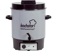 Kochstar K99104035 Stérilisateur Electrique avec Thermostat et Robinet 27 litres, 50 x 46.5 x 37 Cm, Gris