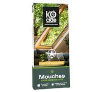 K-OCIDE - Captur'Mouche - 2 Pièges à Vitre - sans Chimie - Attire par la Lumiere - Efficace et Esthètique - 6 Recharges