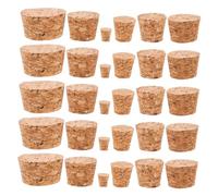 KOCKSHION 1 Ensemble Assortiment de Bouchons Liège pour Bouteilles de Vin Décoration et Incluses pour Ajustement Parfait