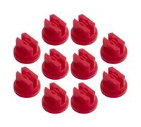 KOCKSHION 10 Pièces Buse de Pulvérisation en Plastique Embout Réglable Rouge et Conception Multi-Trous pour Refroidissement et Nettoyage Efficaces pour Serrage Agricole