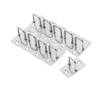 KOCKSHION 10 pièces Kit de Serrure pour Armoires avec Crochet Verrou Électrique Acier Inoxydable Protection Sécurisée pour Bureaux Scooters et Installation Facile et Design Élégant