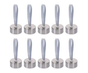 KOCKSHION 10pièces Bouchons à Visser Acier Inoxydable Lot pour Bouteilles Sport Et Bouteilles Eau Verre Couvercles Isothermes Poignée Corde Maintien Boissons Chaudes Ou Froides