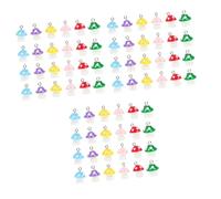 KOCKSHION 180pièces Pendentifs Résine Forme De Champignon Colorés Pour Création De Bijoux Charms Pour Bracelets Colliers Et Accessoires De Décoration