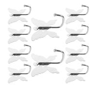 KOCKSHION 1ensemble Crochet Mural Papillon Acier Inoxydable Patère Murale Multifonction Élégante pour Maison Bureau et Extérieur Suspension Décorative et Pratique