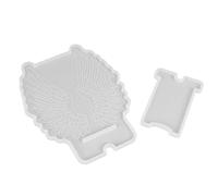 KOCKSHION 1ensemble Moule Silicone Support Téléphone DIY pour Création Support Mobile Simple Flexible et Kit Bricolage Époxy