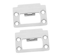 KOCKSHION 1ensemble Plaque De Gâche Inoxydable Plaques De Verrouillage Universelles pour Réparation De Serrures De Porte Amélioration Sécurité Et Alignement Précis des Verrous