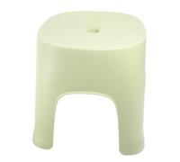 KOCKSHION 1pièce Tabouret De Salle De Bain Antidérapant Plastique Marche Pied Nonslip pour Adultes Pratique pour Toilette Et Douche Couleur Vert Matcha avec Semelle Antidérapante Compact
