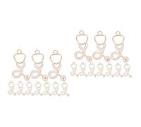 KOCKSHION 2 Ensembles Pendentifs Alliage Stéthoscope Pour Diy Accessoires De Bijoux Pour Colliers Et Bracelets 10 Pièces * 2