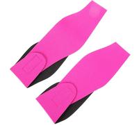 KOCKSHION 2 pièces Bandeau Natation Élastique pour Garçon Fille et Adultes Protection Oreille Imperméable pour Sport et Confortable et Lot Rose