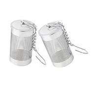 KOCKSHION 2 pièces Boule à Infuser Acier Inoxydable de Filtre à Thé Pratique et à Haute Température Accessoire de Cuisine pour Infuser Thés et Épices