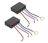 KOCKSHION 2 pièces Interrupteur Tactile pour Lampe de Table avec Variateur Niveaux Module de Contrôle Luminosité Compatible Ampoules LED Dimmables Remplacement Simple et Stable Couleur