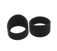 KOCKSHION 2 Pièces Protection Oculaire en Caoutchouc Souple, Œilleton pour Microscope et Télescope, 31-33mm, Noir, Anti-éblouissement, Réduit la Fatigue Oculaire, pour Observations