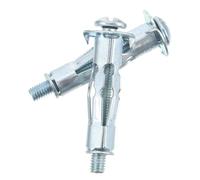 KOCKSHION 20 Pièces Chevilles Cavity Anchor Bolts Cheville Cloisons Sèches Résistante Fixation Plaques Plâtre Charge Lourde avec Expansion et Rotation pour Mur Creux Vis Acier Amovible