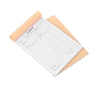 KOCKSHION 2pièces Carnet Facture Triple Exemplaire pour Petites Entreprises Gestion Reçus Commandes Photographe Fleuriste Restaurant Boutique