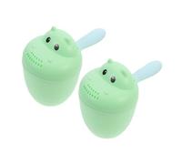 KOCKSHION 2pièces Gobelet De Rinçage Pour Bain Garçon Fille Pichet Douche Garçon Fille Arroseur Cheveux Gobelet Douche Mignon Lot De Bec Verseur Bain Tout-petits
