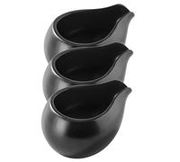 KOCKSHION 3 pièces Pot à Lait Céramique de Distributeur de Sauce Nordic pour Café et Sauces Design Élégant et Pratique