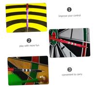 KOCKSHION 30 pièces Aluminium Shafts for Steel Tip Darts Professional Metal Shafts Set with Balanced Grip for Indoor and Outdoor Dart Games