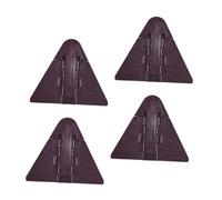 KOCKSHION 4 pièces de Sécurité pour Fenêtres Coulissantes et Portes Protection Pince Doigt Installation Sans Outils Verrouillage Réutilisable pour Garçon Fille et Maison