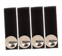 KOCKSHION 4 pièces Sangle de Mentonnière Polyester pour Casque de Hockey Détachable Résistante et Facile à Installer Lot Fermeture à Clip Unique Compatible Casque Hockey Sport