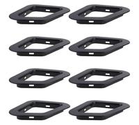 KOCKSHION 4ensembles Accessoires pour Chaise de Bureau Boucles Plastiques Noires Kit pour Siège Gaming et Fauteuil de Bureau Installation Facile et Robuste