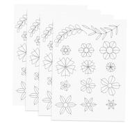 KOCKSHION 4pièces Outil De Positionnement Papier Quilling De Coordonnées pour Art De Quilling Accessoire Pratique pour Déchets Et Erreurs Le Processus De Roulement