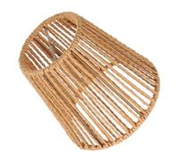 KOCKSHION Abat Jour Tissé Rayé pour Lampe de Plafond Corde Papier Structure Stable Décoration pour Chambre Salon Hôtel Compatible