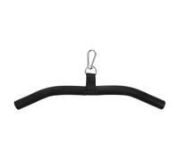 KOCKSHION Accessoire Robuste pour Renforcement Musculaire Barre de Traction Multifonction en Acier Noir et Fixation Machine à Câble pour Musculation à Domicile