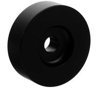 KOCKSHION Adaptateur Stabilisateur Disque Noir Vinyle en Aluminium pour Accessoire Facile à Utiliser Platine Vinyle pour Amateurs de Musique Classique