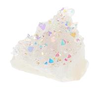KOCKSHION Amas de Cristaux Bruts en Quartz pour Protection Énergétique et Relaxation Mentale, Pierre Précieuse Naturelle pour Yoga et Décoration de Bureau